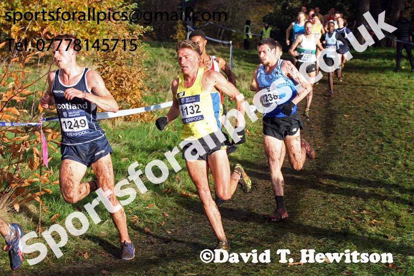 Senior men and under-23 mens 2017 British Athletics Liverpool Cross Challenge, Sefton Park, Liverpool. Photo:  David T. Hewitson/Sports for All Pics